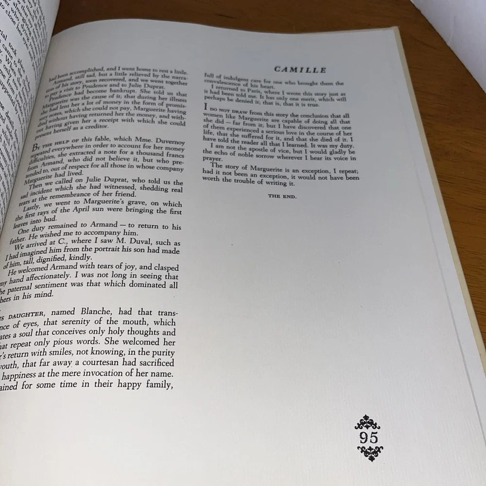 Camille by Alexandre Dumas Radio Corp of America 1956 edition hardcover‎ book